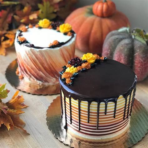 autumn cake decorations|cooking professionally autumn cake.